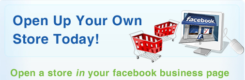 Open a store on your Facebook page