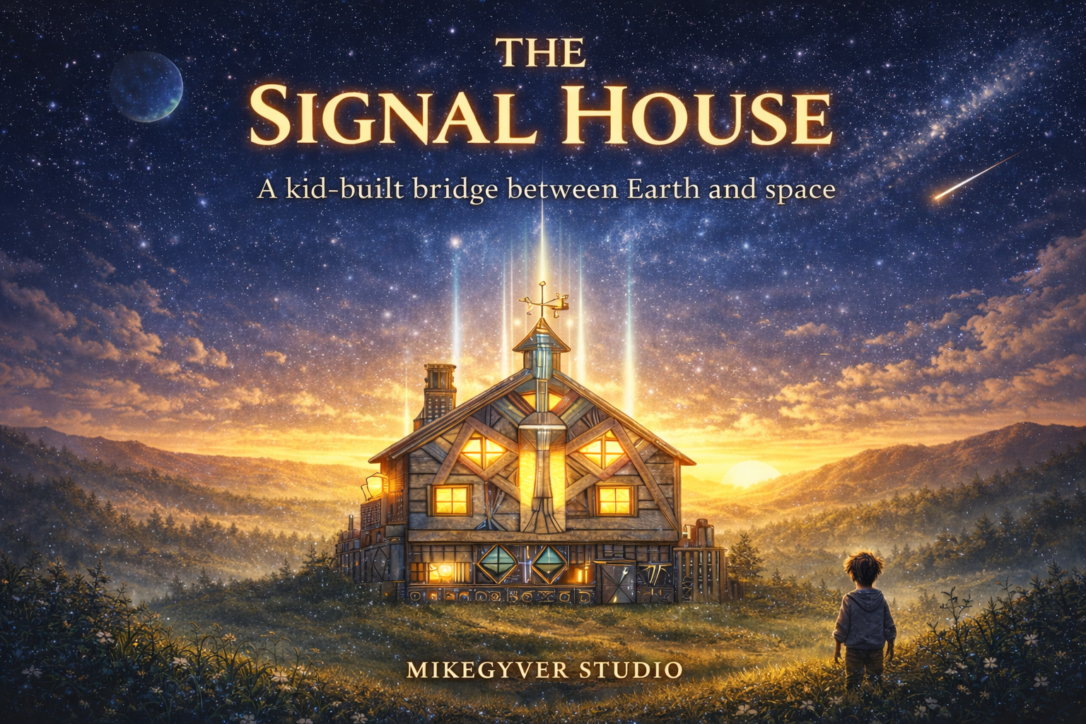 The Signal House cinematic header art